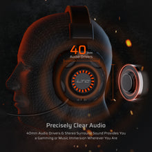 Load image into Gallery viewer, LTC SS-501 SoundSlave 2.4G Wireless/Wired Gaming Headset