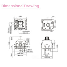 Load image into Gallery viewer, Kailh x LTC Speed Pinky Switch (30 Pcs)