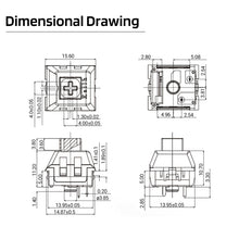 Load image into Gallery viewer, Kailh x LTC Box Switches White (30 Pcs)