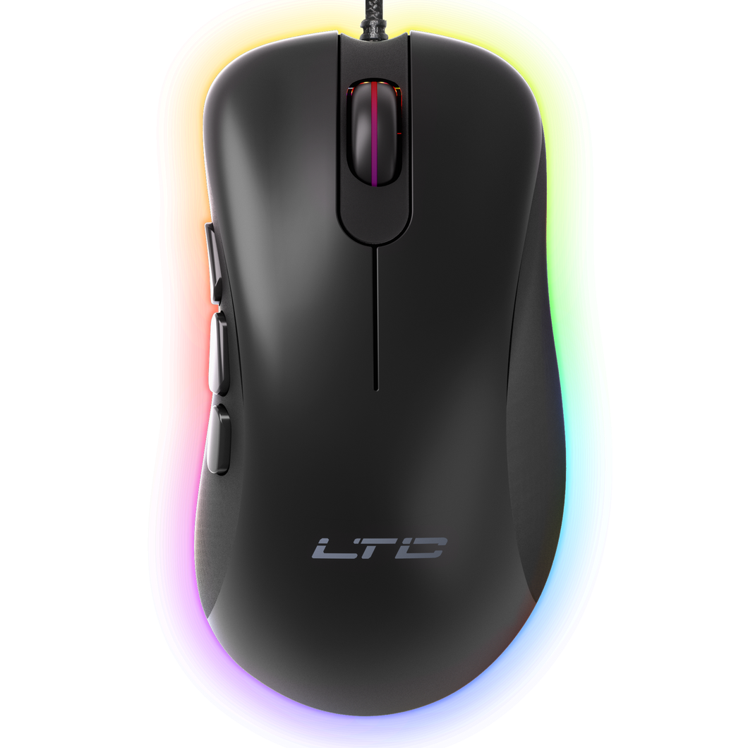 LTC GM-031 Wired Gaming Mouse, Black