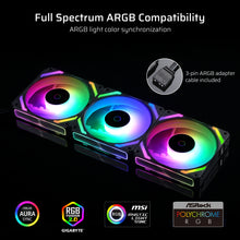 Load image into Gallery viewer, LTC CF-121D  PC Case Fan, Reverse Blade