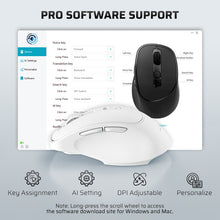 Load image into Gallery viewer, OM021 Ergonomic Wireless AI Mouse for Office