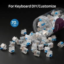Load image into Gallery viewer, LTC Jerrzi Similar Blue Switches for Mechanical Keyboard  (70PCS)