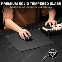 Load image into Gallery viewer, LTC Glass Ultra-Smooth Micro-Etched Surface Mouse Pad