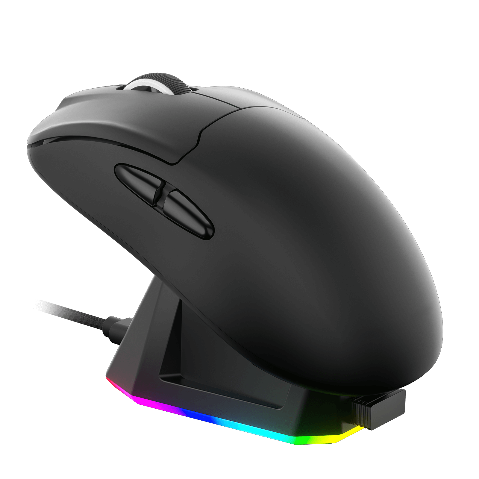 Em Load Mouse LTC GM022 Ultralight 3-Mode Wireless Gaming Mouse with RGB Charging Dock