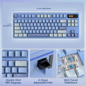 LTC NB841 Pro Tri-Mode Mechanical Keyboard