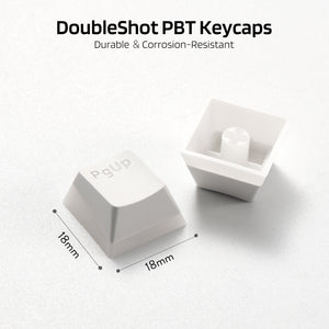 LavaCaps PBT Pudding Keycaps, OEM Profile，117 Keys