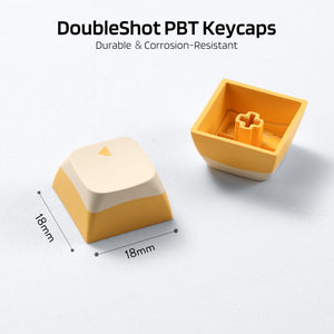 LavaCaps 117-Key PBT XDA Pudding Keycaps